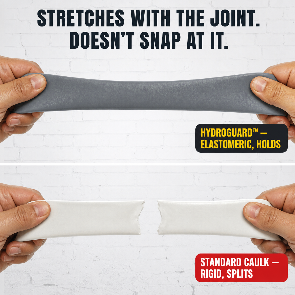 HydroGuard™ — Seal Cracks That Keep Coming Back, in Minutes Not Days