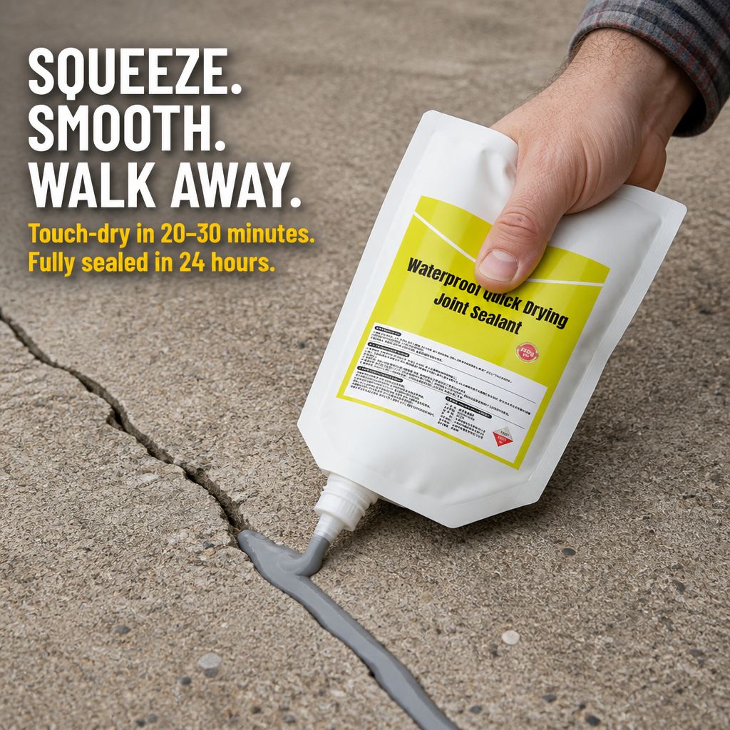 HydroGuard™ — Seal Cracks That Keep Coming Back, in Minutes Not Days