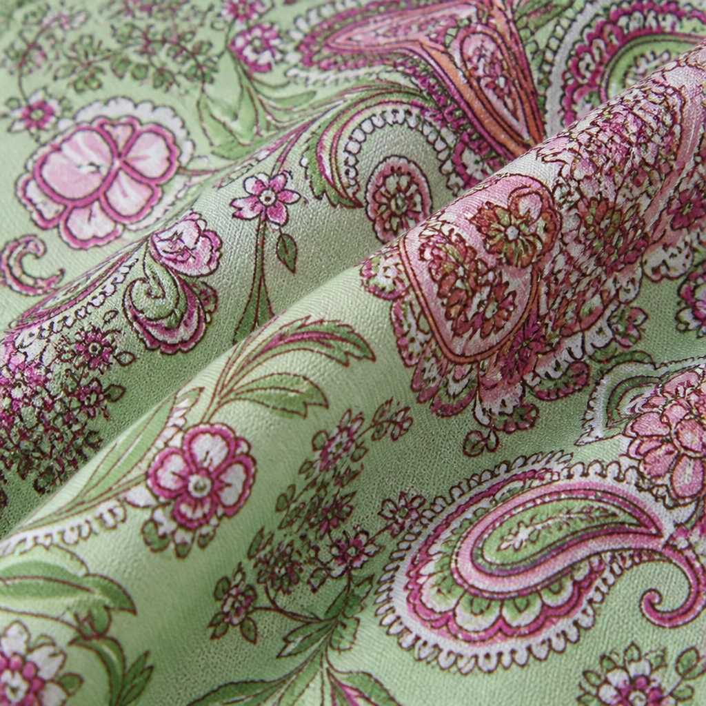 LumeraBelle™ – Flowy Bohemian Paisley Maxi Dress with Smocked Waist