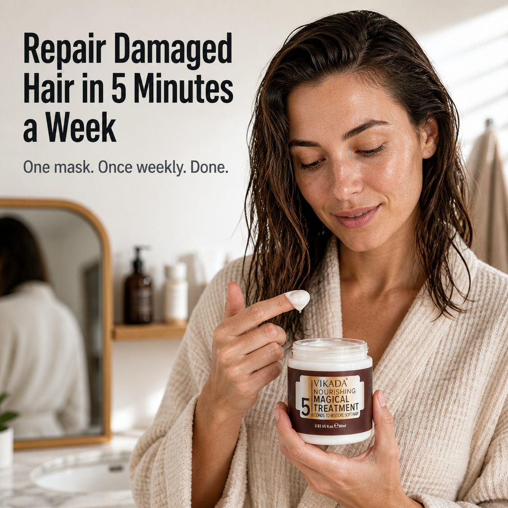 LustraLuxe™ — Rebuild Damaged Hair From the Inside in 5 Minutes a Week