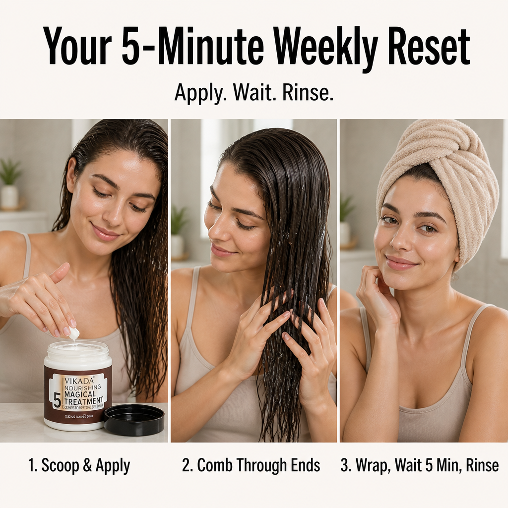 LustraLuxe™ — Rebuild Damaged Hair From the Inside in 5 Minutes a Week