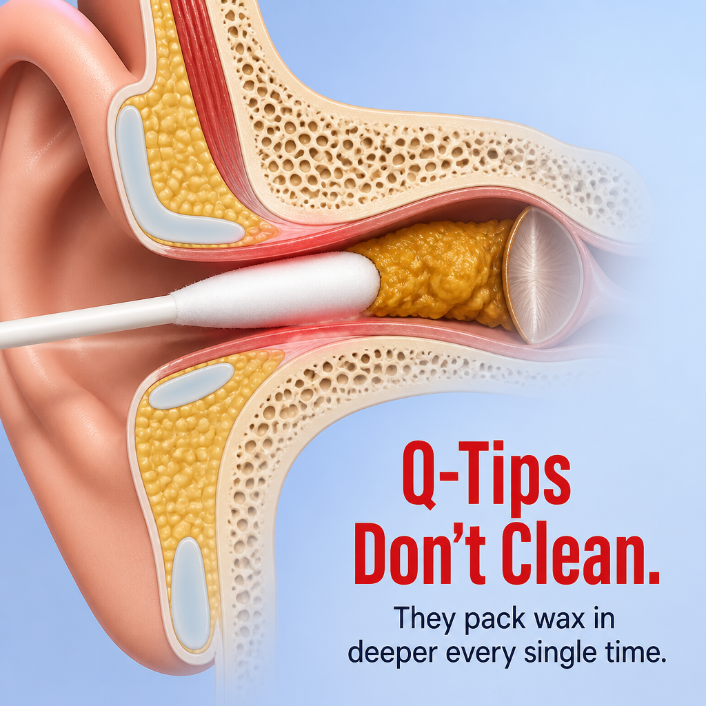 ClearWave™ — See Inside Your Ear and Pull Wax Out Without Pushing It Deeper