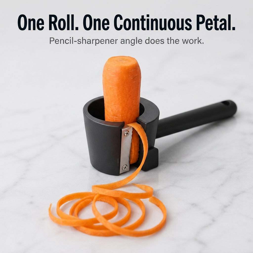 Arvilaro BloomCurl Vegetable Spiral Garnish Peeler