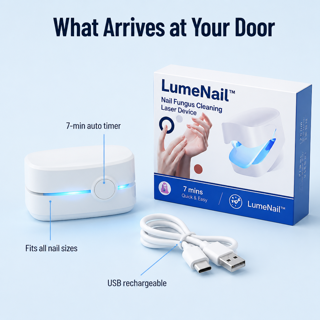 LumeNail™ — Clear Stubborn Toenail Fungus in 7 Minutes a Day at Home
