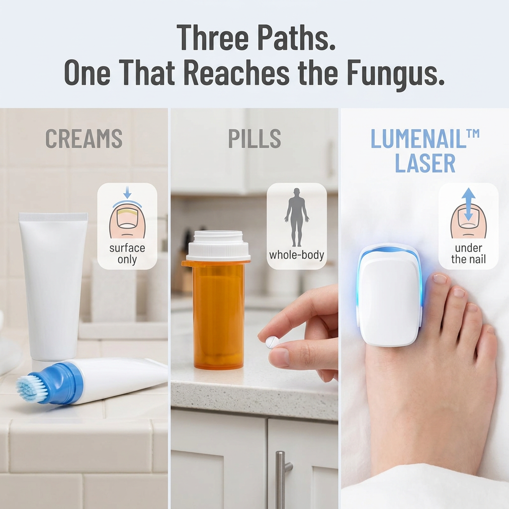 LumeNail™ — Clear Stubborn Toenail Fungus in 7 Minutes a Day at Home