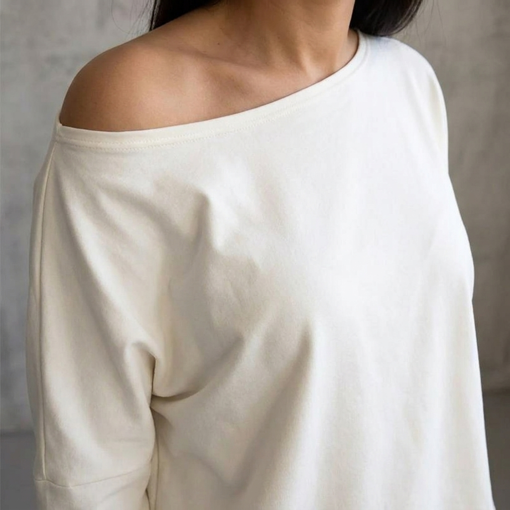 LuminaEase™ – Relaxed Boat-Neck Top & Tapered Pant Set