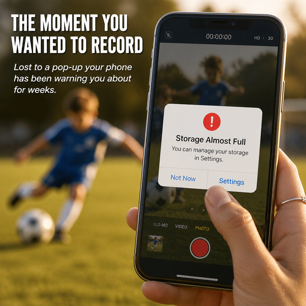FlashMate™ — Stop Deleting Photos Just to Make Room for New Ones