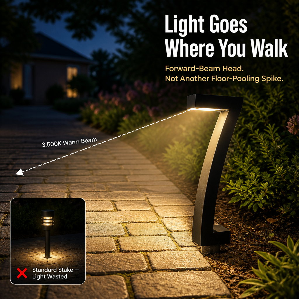LuminaGlow™ — Light Your Path With Sculptural Solar Glow Until Dawn