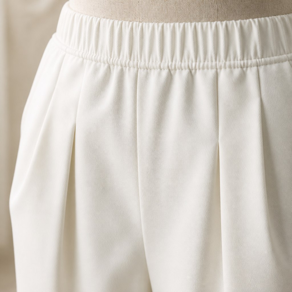 Mirelle™ – Relaxed Boat-Neck Two-Piece Set with Tapered Pleated Pants
