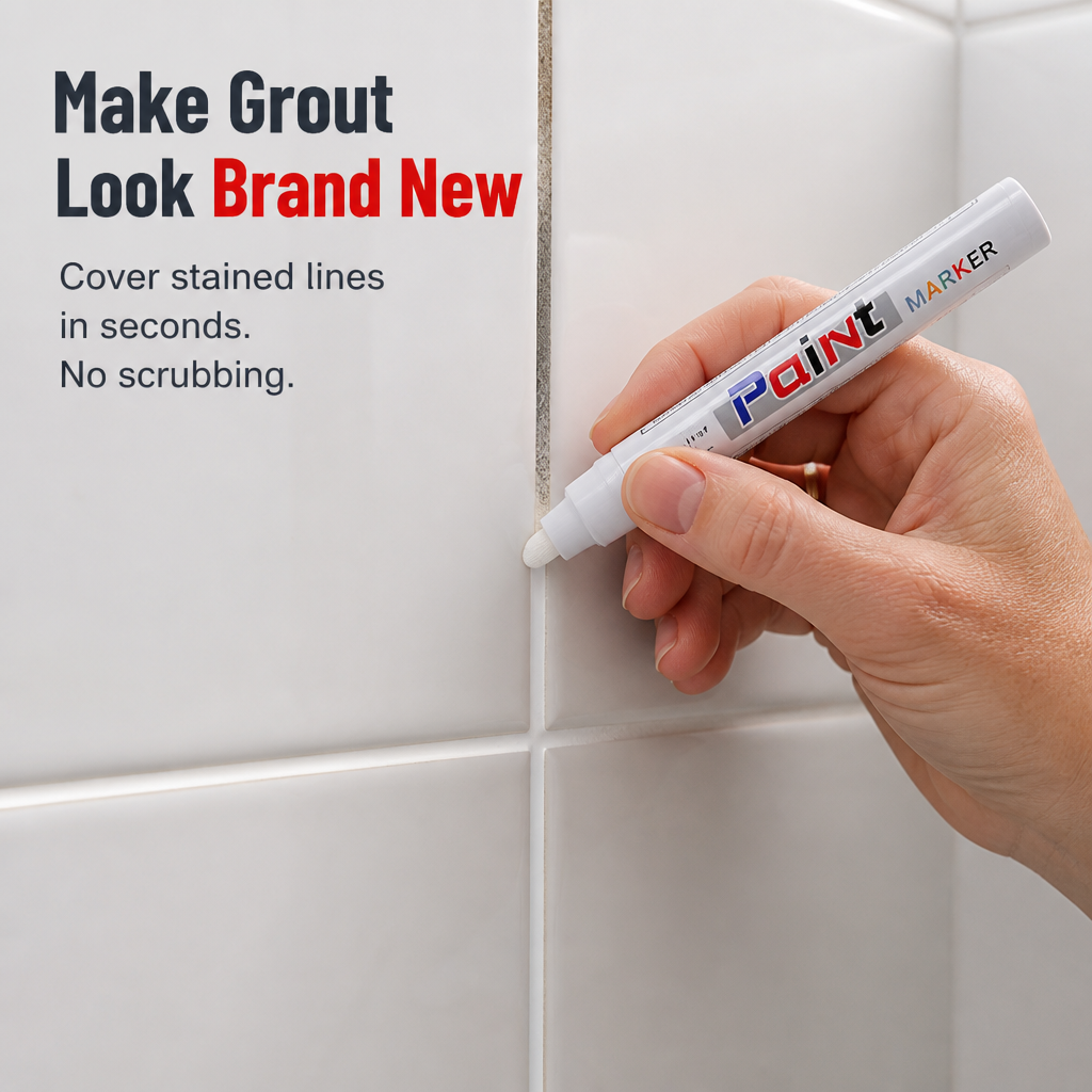 EverCraft™ — Cover Stained Grout in Seconds and Keep It Waterproof