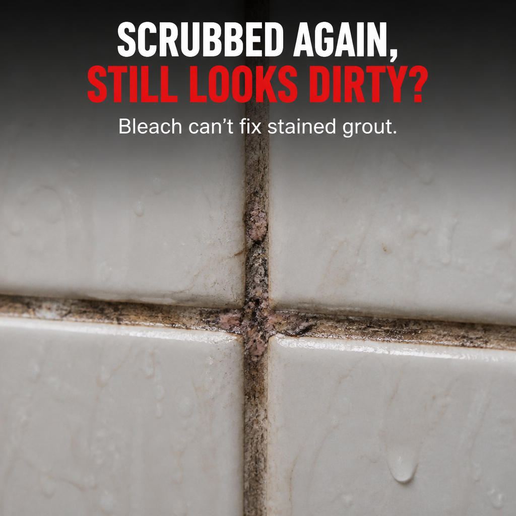 EverCraft™ — Cover Stained Grout in Seconds and Keep It Waterproof