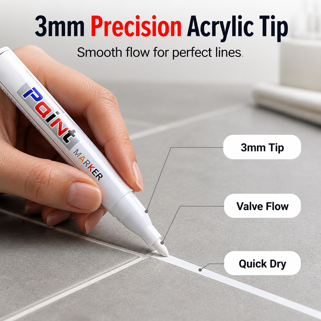 EverCraft™ — Cover Stained Grout in Seconds and Keep It Waterproof