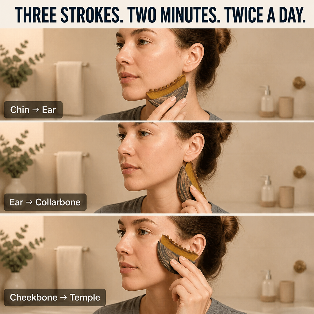 ContourEase™ — Drain Morning Puffiness And Sculpt Your Jawline In 2 Minutes
