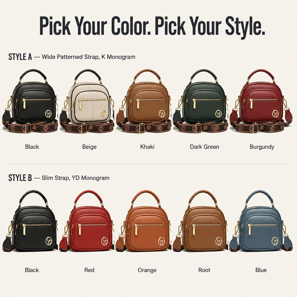 Lumevia™ — Find Every Essential In 5 Smart Pockets Without Digging