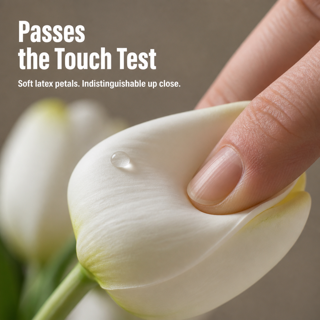 Everbloom™ — Pass the Touch Test With Real-Touch Tulips That Never Wilt