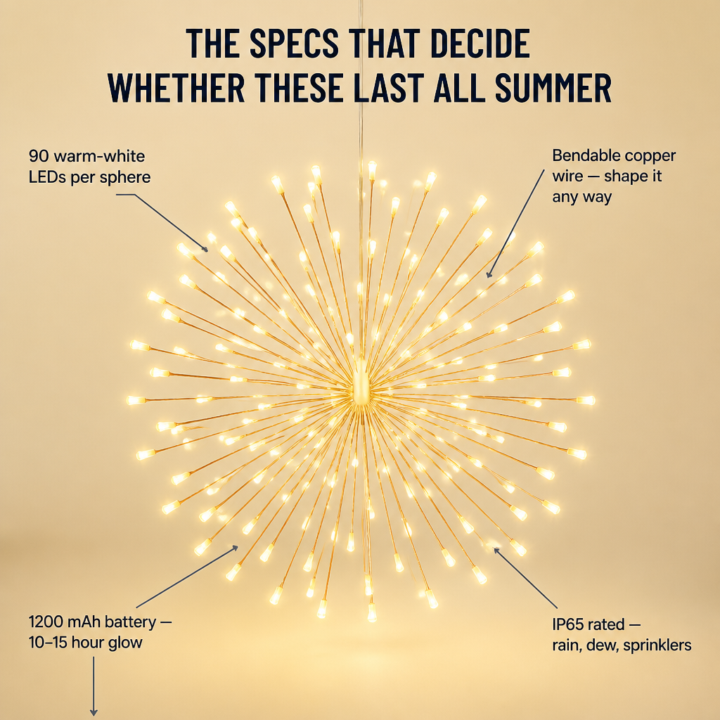 LumaSphere™ — Hang Sparkling Solar Firework Glow Across Any Patio or Garden