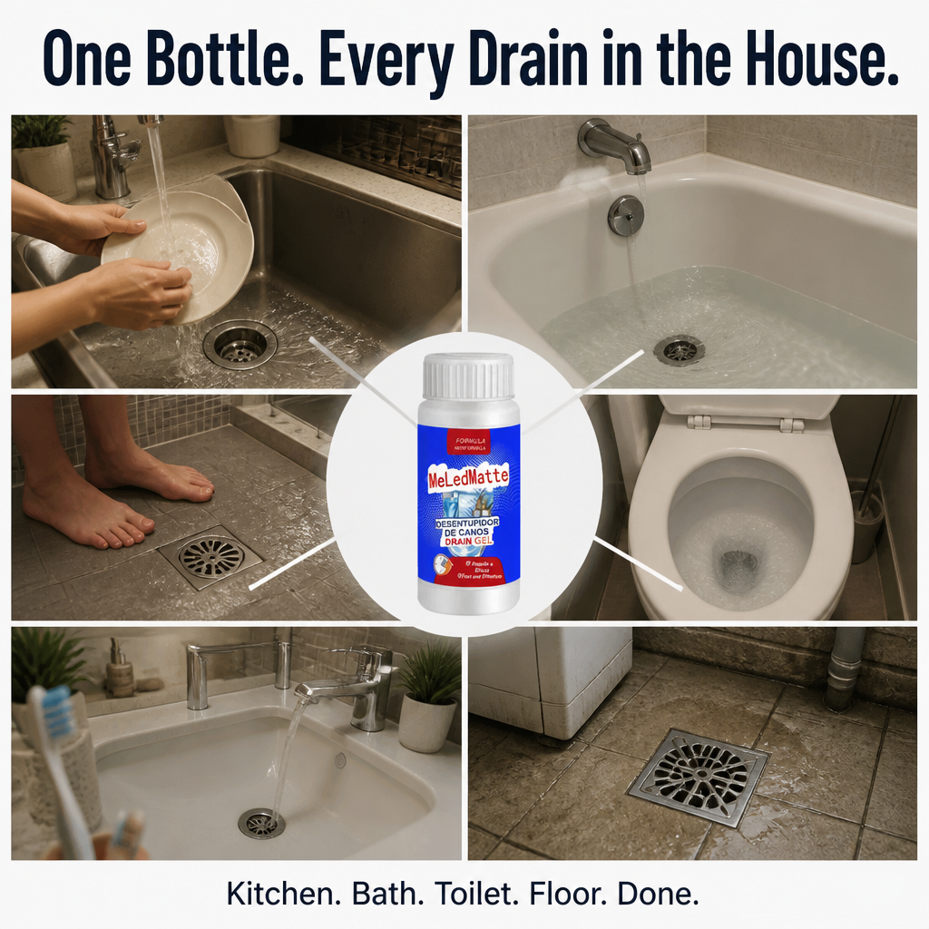 FlowForce™ — Crush Hair Clogs Overnight Without Plunging or Calling a Plumber