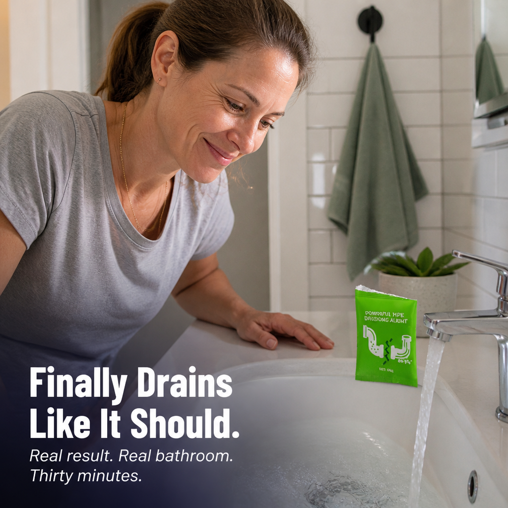 BreezeMaxPro™ — Dissolve Stubborn Drain Clogs and Wipe Out The Rotten Smell