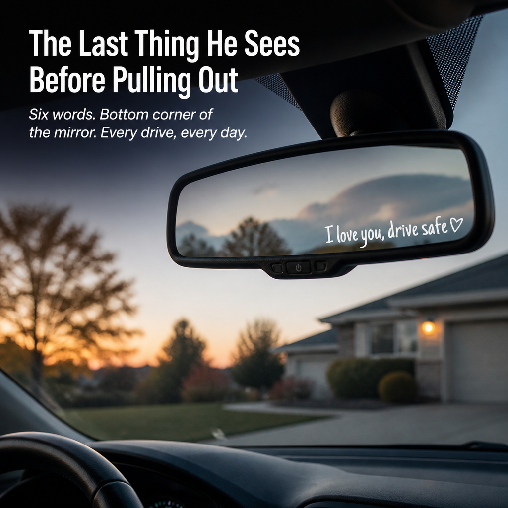 HeartBond™ — Turn Their Rearview Mirror Into a Daily Love Note