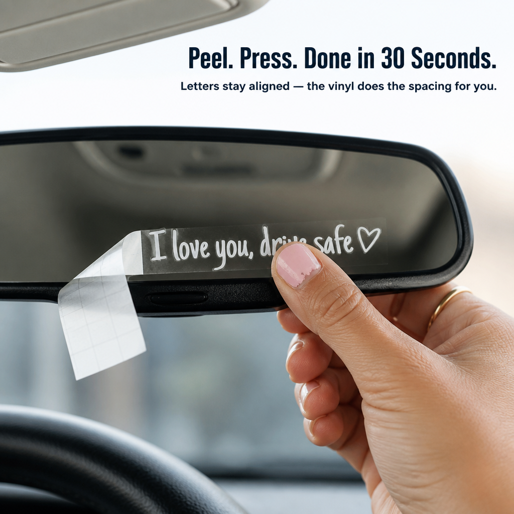 HeartBond™ — Turn Their Rearview Mirror Into a Daily Love Note