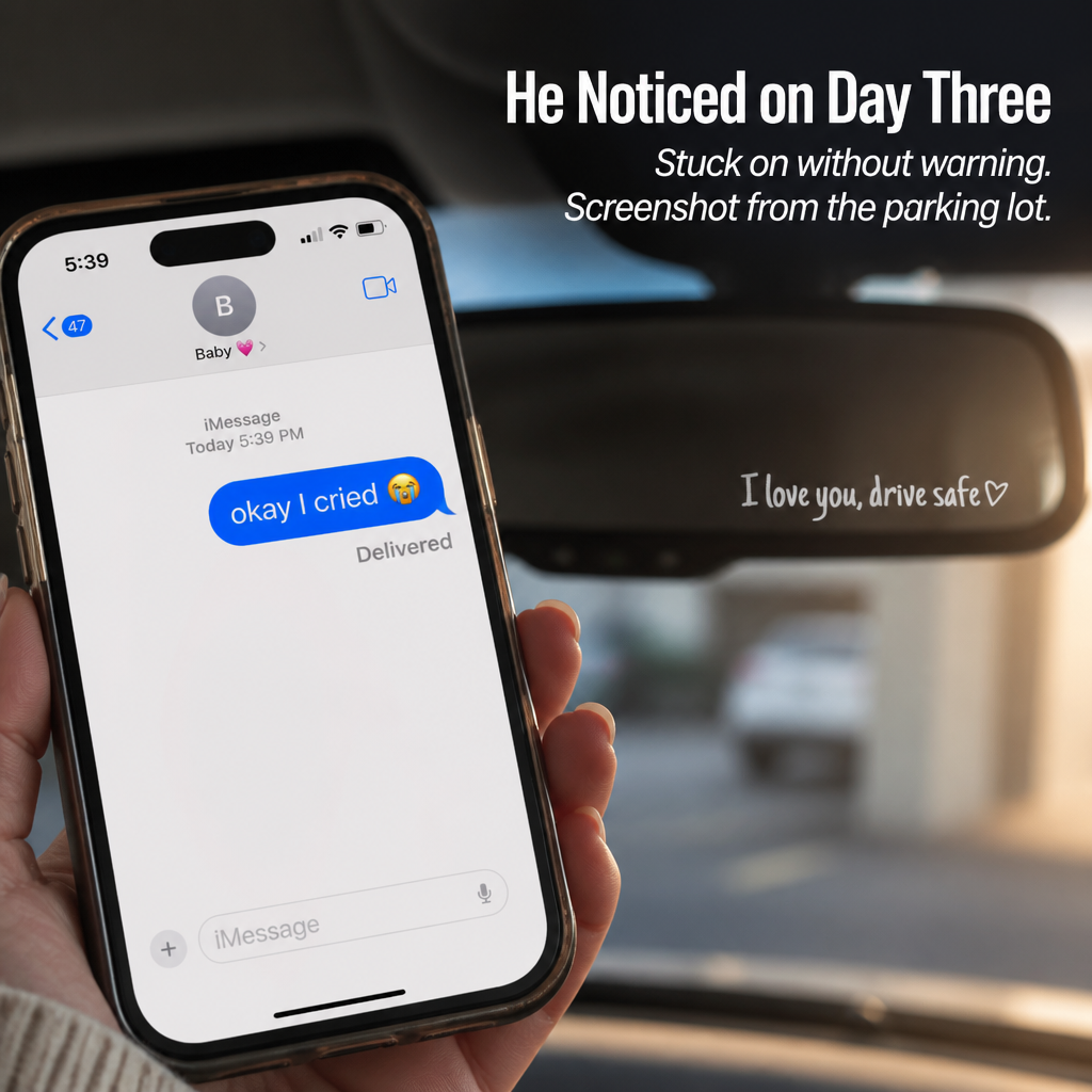 HeartBond™ — Turn Their Rearview Mirror Into a Daily Love Note