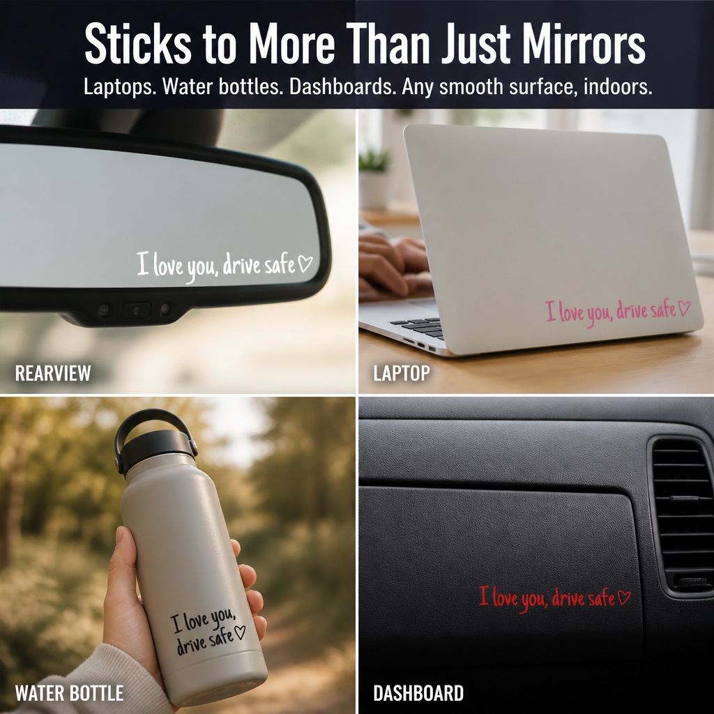HeartBond™ — Turn Their Rearview Mirror Into a Daily Love Note
