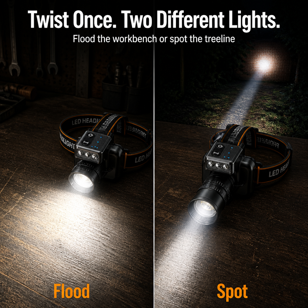 NovaBeam™ — Own the Night with Unstoppable, Hands-Free Brightness