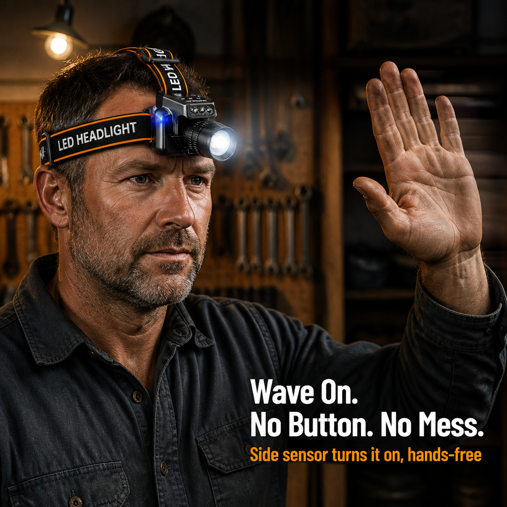 NovaBeam™ — Own the Night with Unstoppable, Hands-Free Brightness