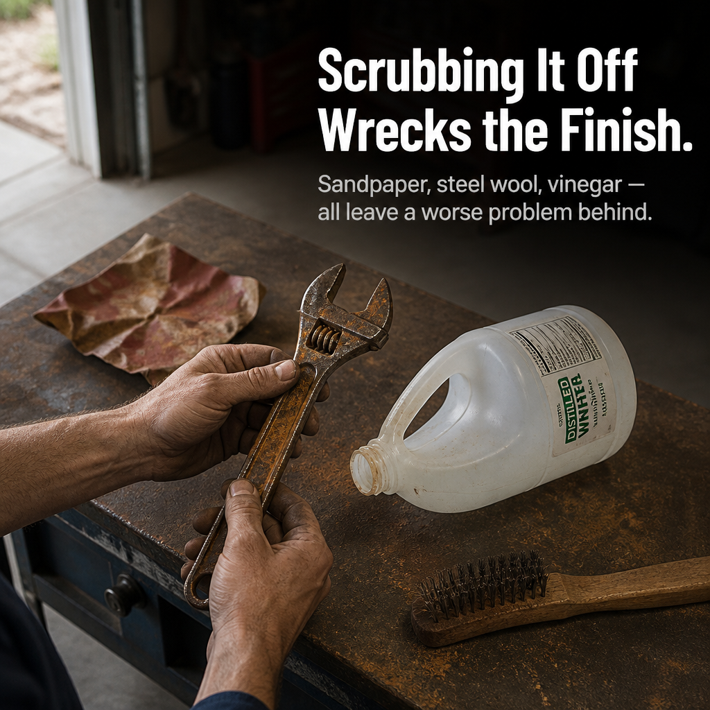 FerroVance™ — Dissolve Heavy Rust in Minutes Without Touching the Metal Underneath