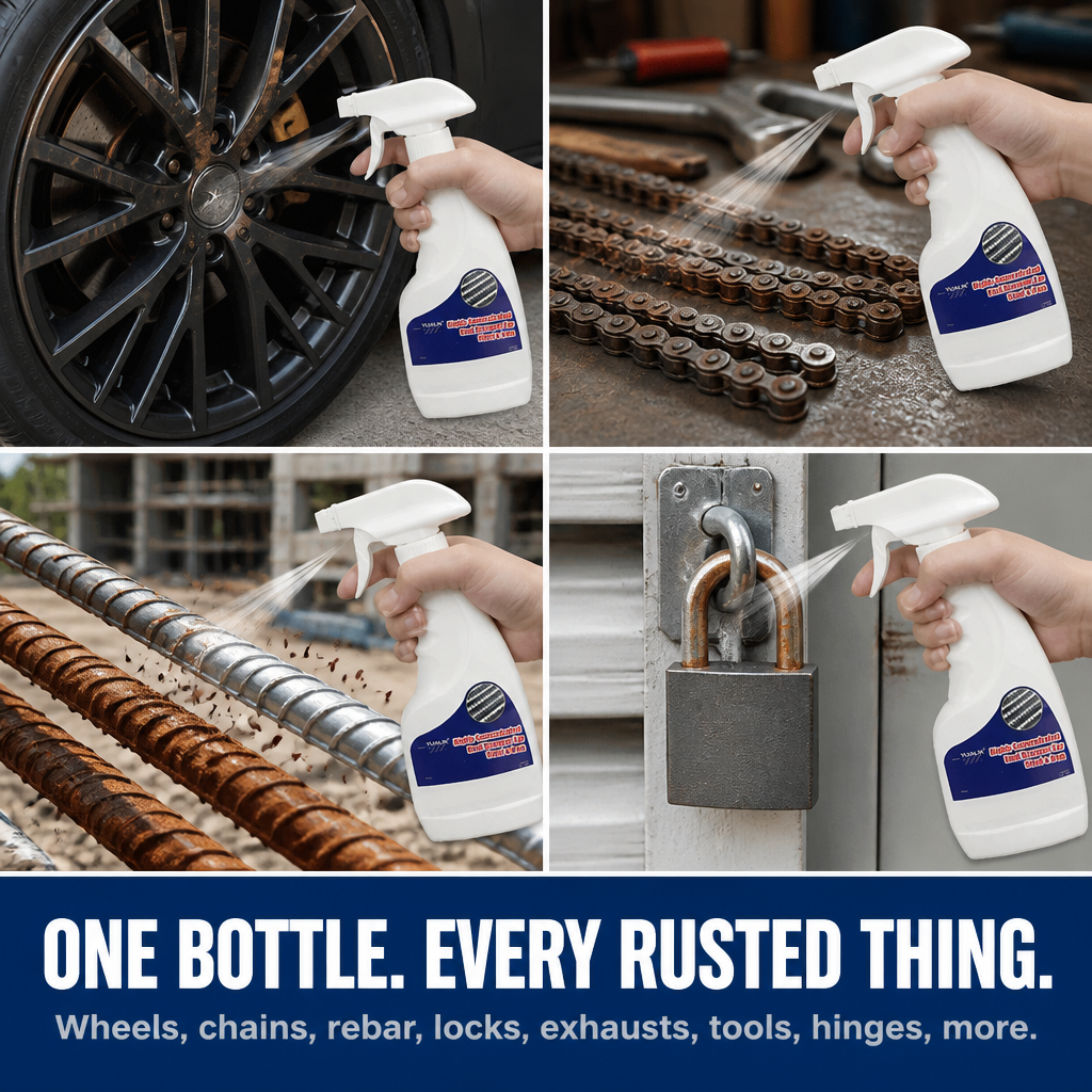FerroVance™ — Dissolve Heavy Rust in Minutes Without Touching the Metal Underneath