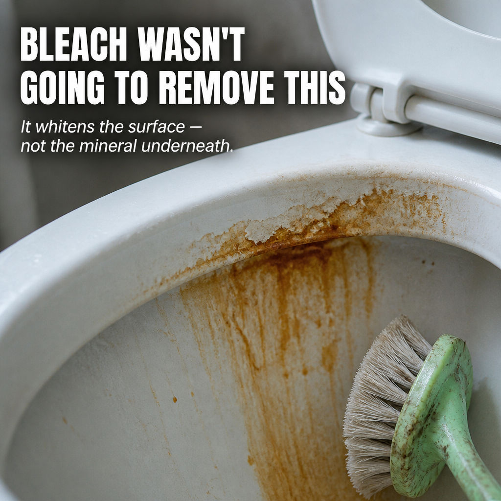 PurifyMist — Dissolve Orange Rust Rings And Limescale Bleach Couldn't Touch