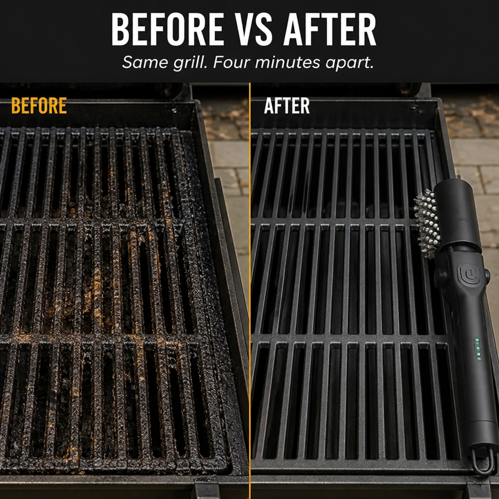 GrillMasterPro™ — Blast Away Grease Fast and Reclaim Your BBQ Time