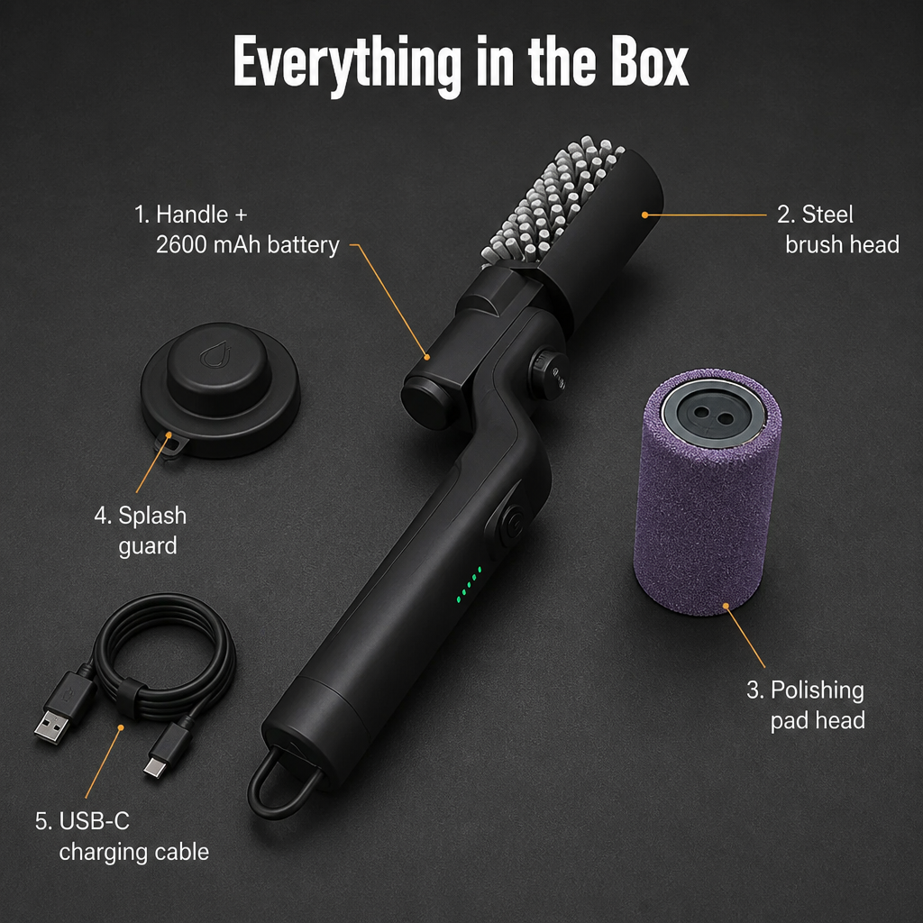 GrillSpark™ — Strip Caked-On Grill Grease in Minutes Without a Wire Brush