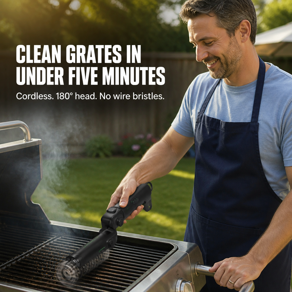 GrillMasterPro™ — Blast Away Grease Fast and Reclaim Your BBQ Time