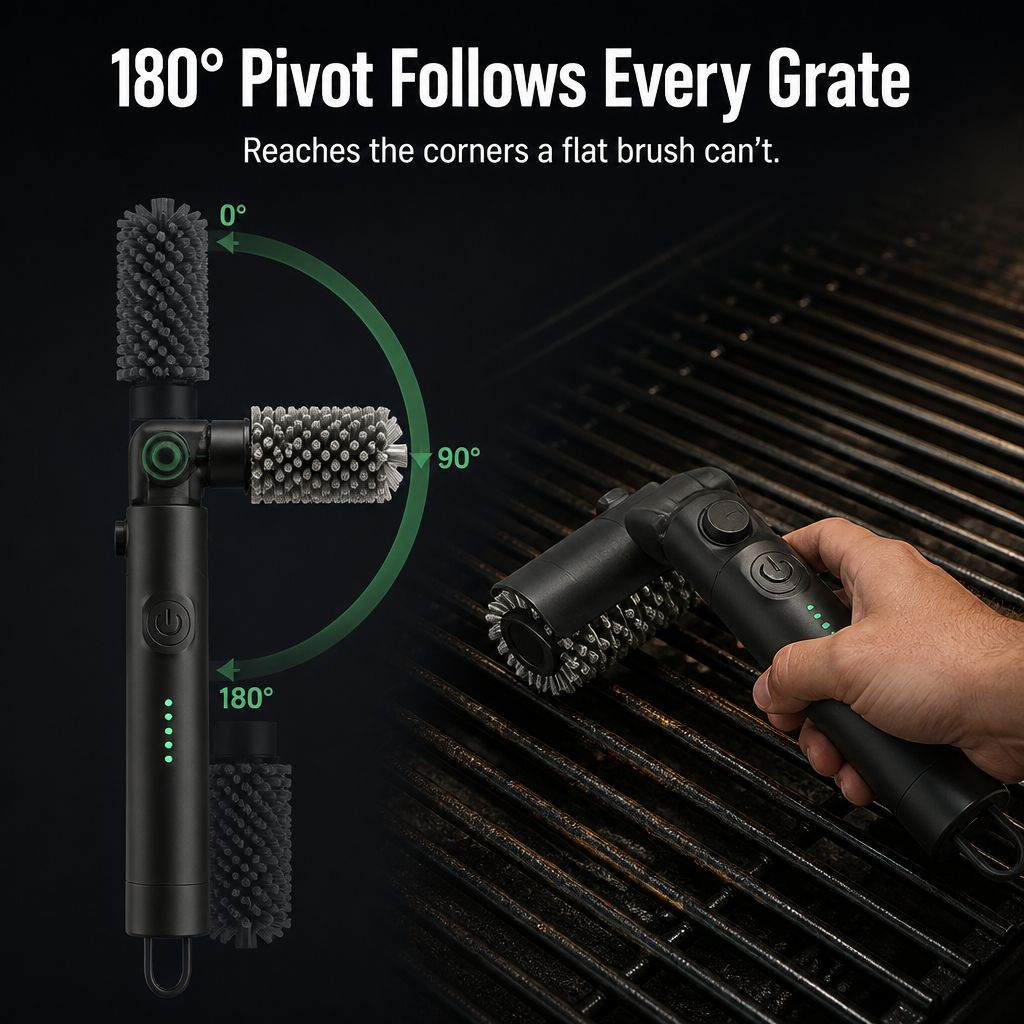 GrillMasterPro™ — Blast Away Grease Fast and Reclaim Your BBQ Time