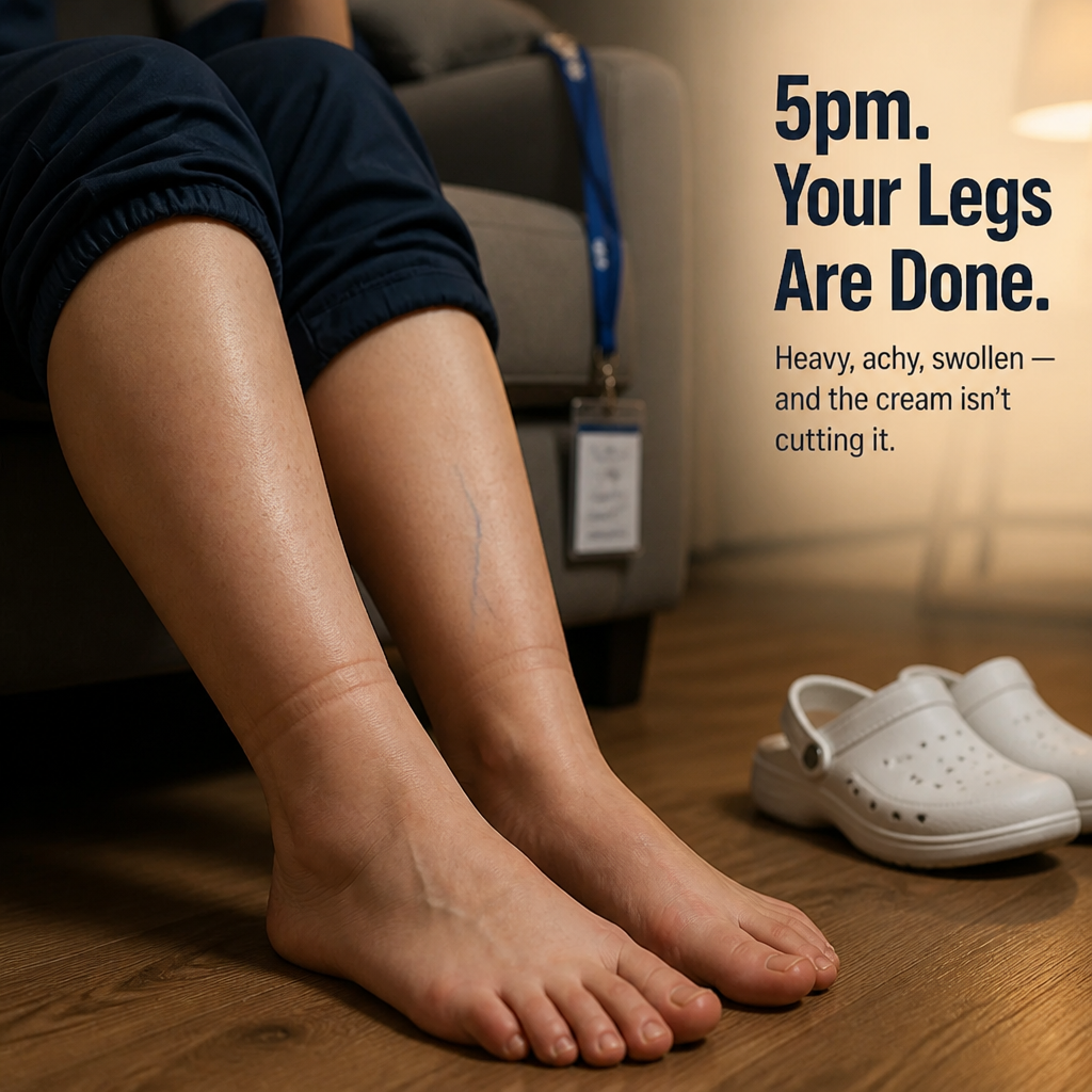 LumaLift™ — Wake Up to Lighter Legs After a Day on Your Feet | 8-Patch Pack