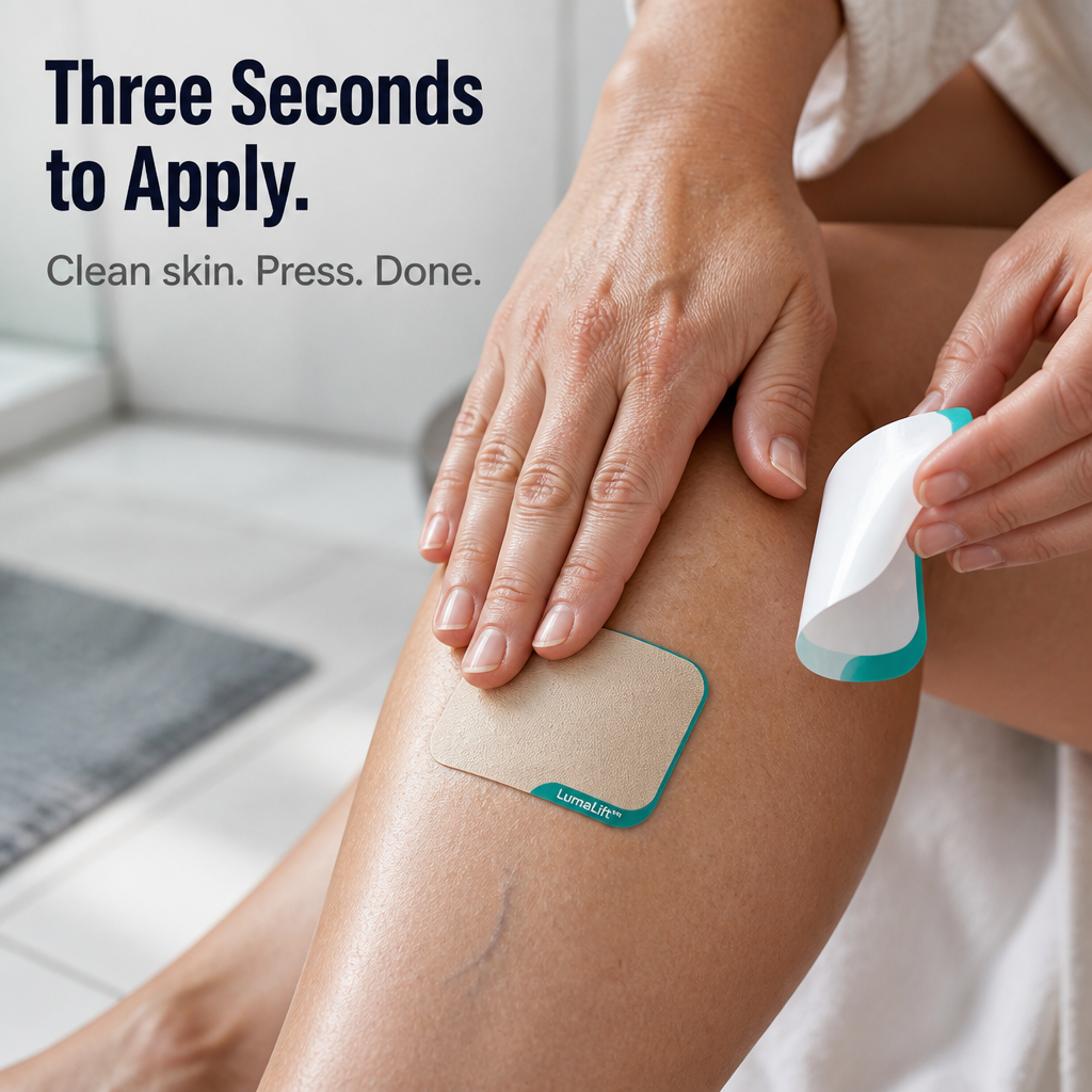 LumaLift™ — Wake Up to Lighter Legs After a Day on Your Feet | 8-Patch Pack