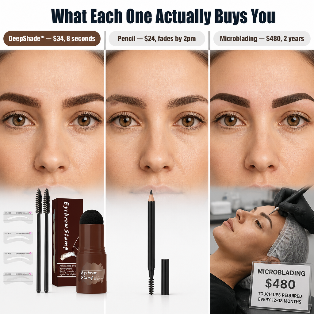 DeepShade™ — Stamp On Brows That Look Grown, Not Drawn
