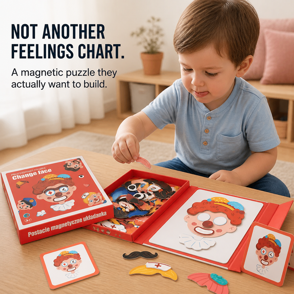 FeelSync™ — Teach Kids To Name Big Feelings Before The Meltdown Starts