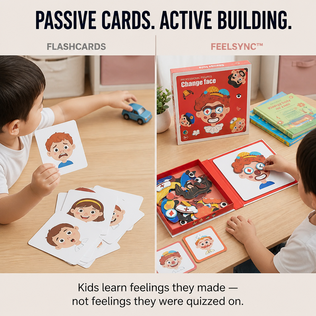 FeelSync™ — Teach Kids To Name Big Feelings Before The Meltdown Starts