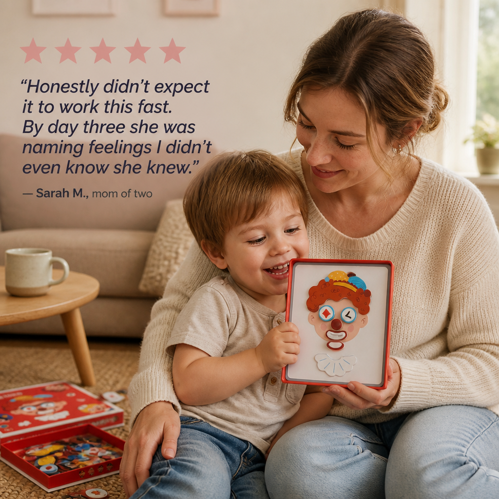 FeelSync™ — Teach Kids To Name Big Feelings Before The Meltdown Starts