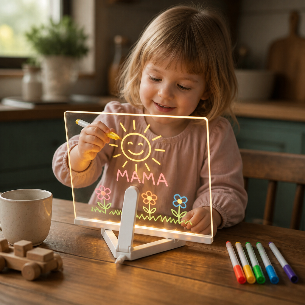 LumaCraft™ — Trade Screen Time For Glowing Doodles That Wipe Clean In Seconds