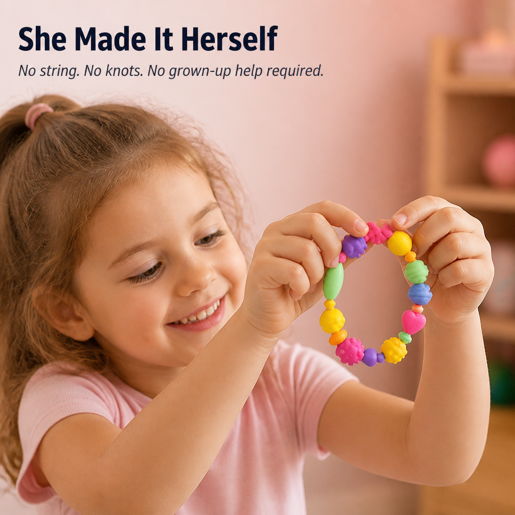 LumaBeads™ — Build Bracelets, Rings, and Necklaces Without a Knot or String
