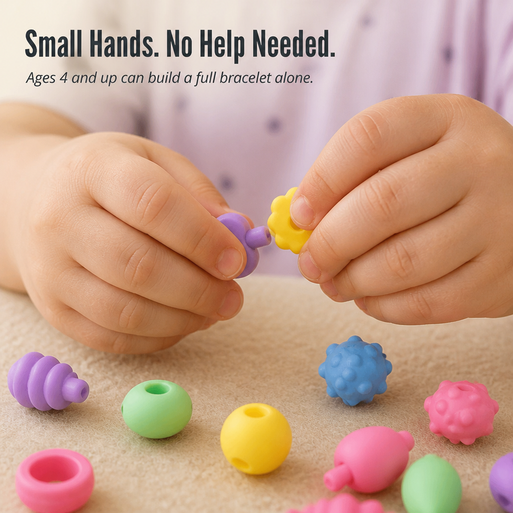 LumaBeads™ — Build Bracelets, Rings, and Necklaces Without a Knot or String