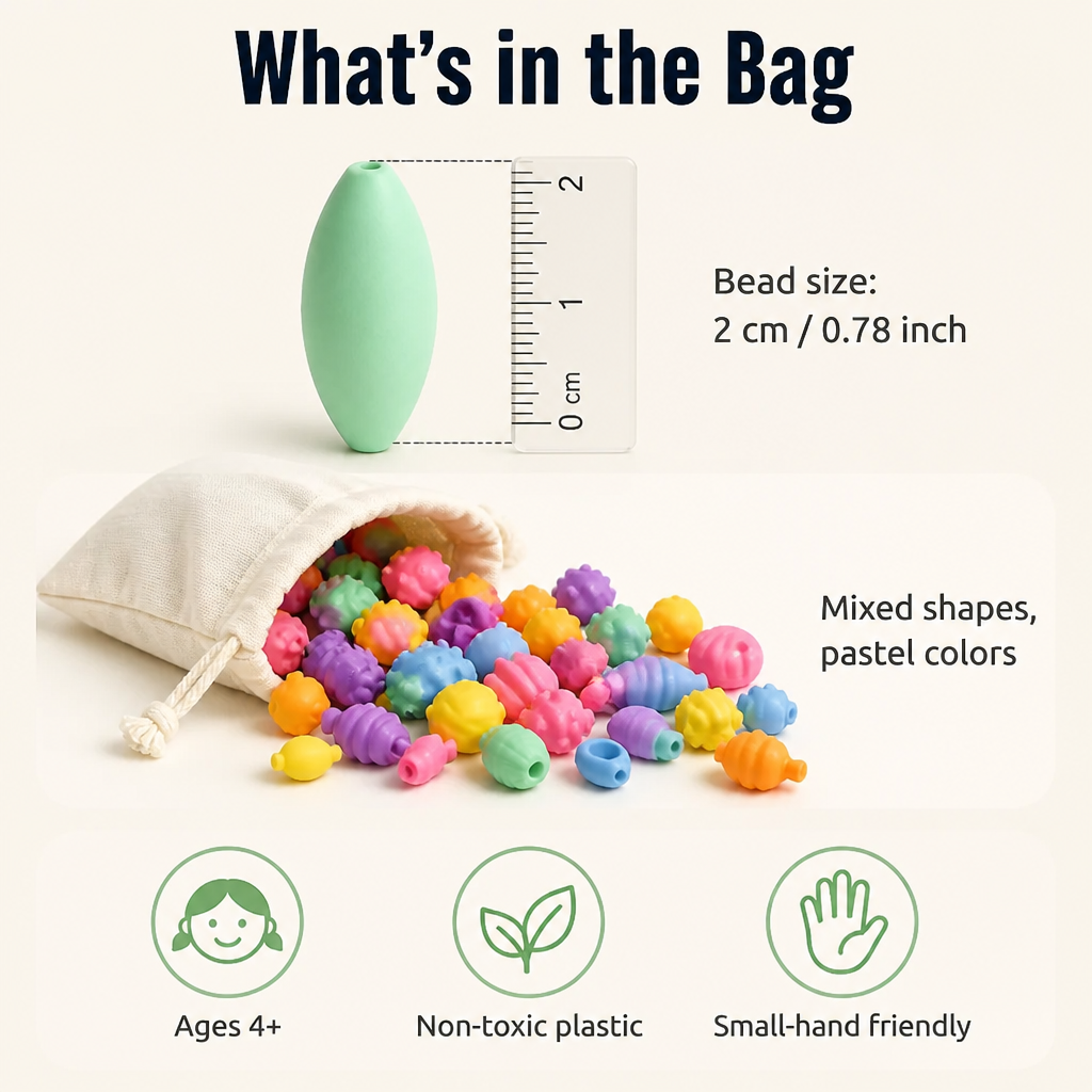 LumaBeads™ — Build Bracelets, Rings, and Necklaces Without a Knot or String