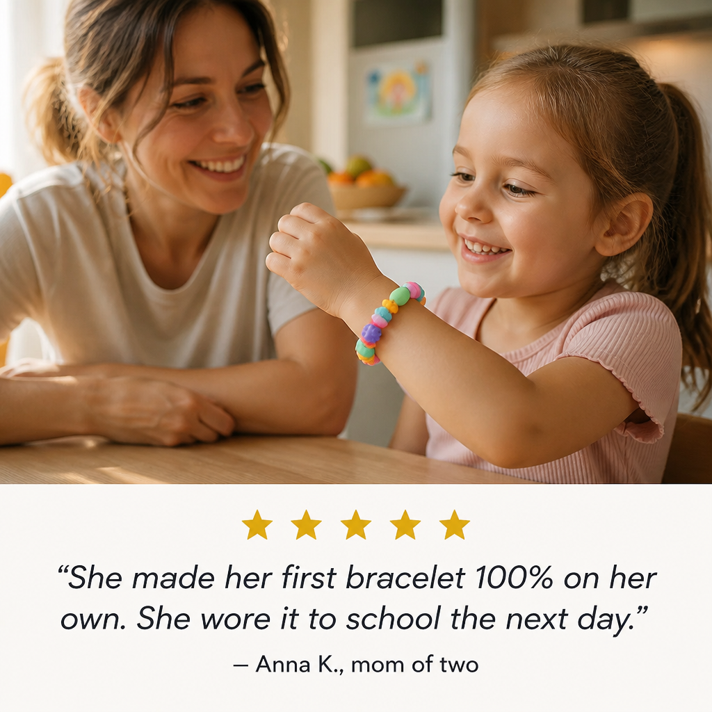 LumaBeads™ — Build Bracelets, Rings, and Necklaces Without a Knot or String