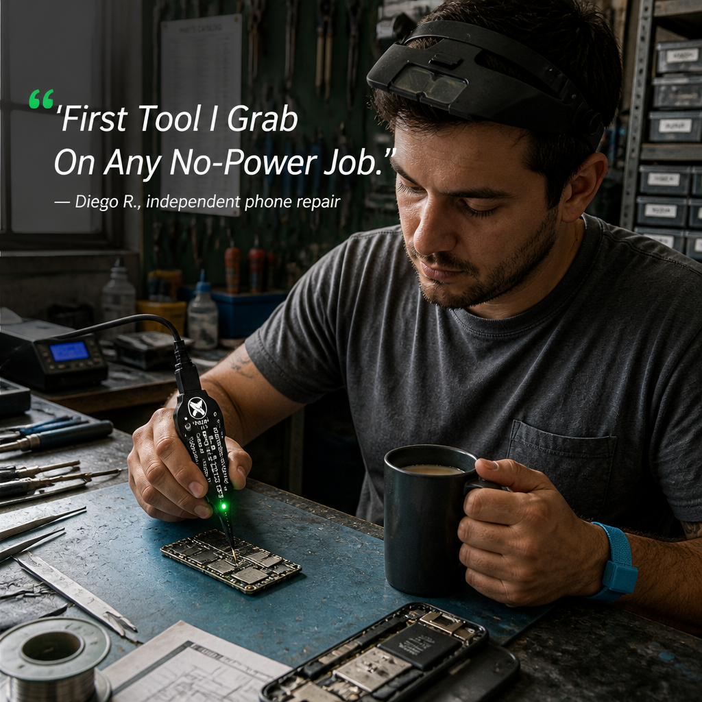 CircuitSense™ — Spot Dead Inductors in Seconds Without Lifting a Soldering Iron
