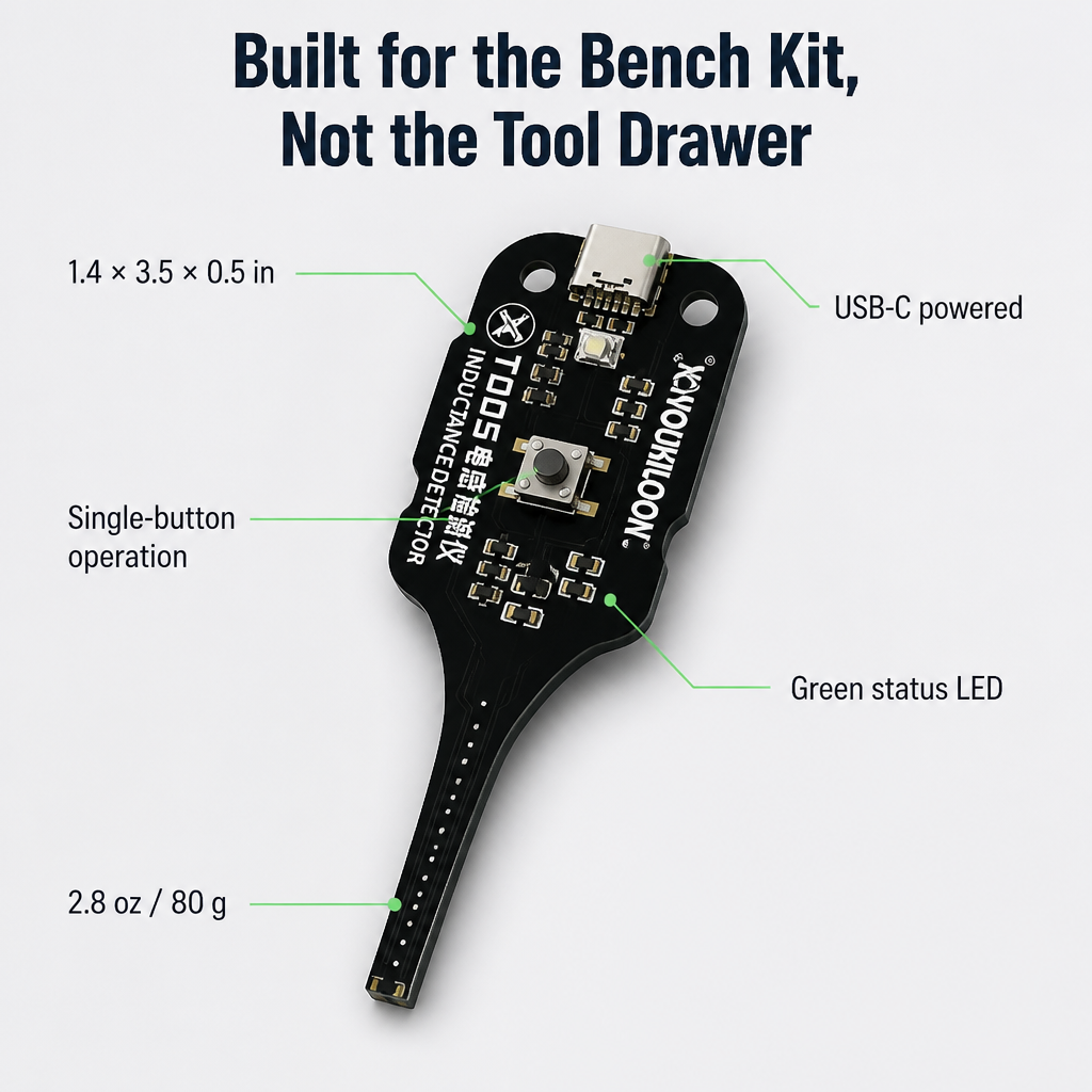 CircuitSense™ — Spot Dead Inductors in Seconds Without Lifting a Soldering Iron