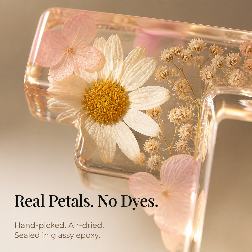 LumiFleur™ — Seal Real Dried Flowers Inside a Glowing Letter Made Just for Them