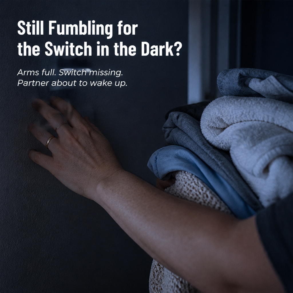 LumaSense™ — Light Up Any Dark Closet, Hallway or Stair Without Wiring